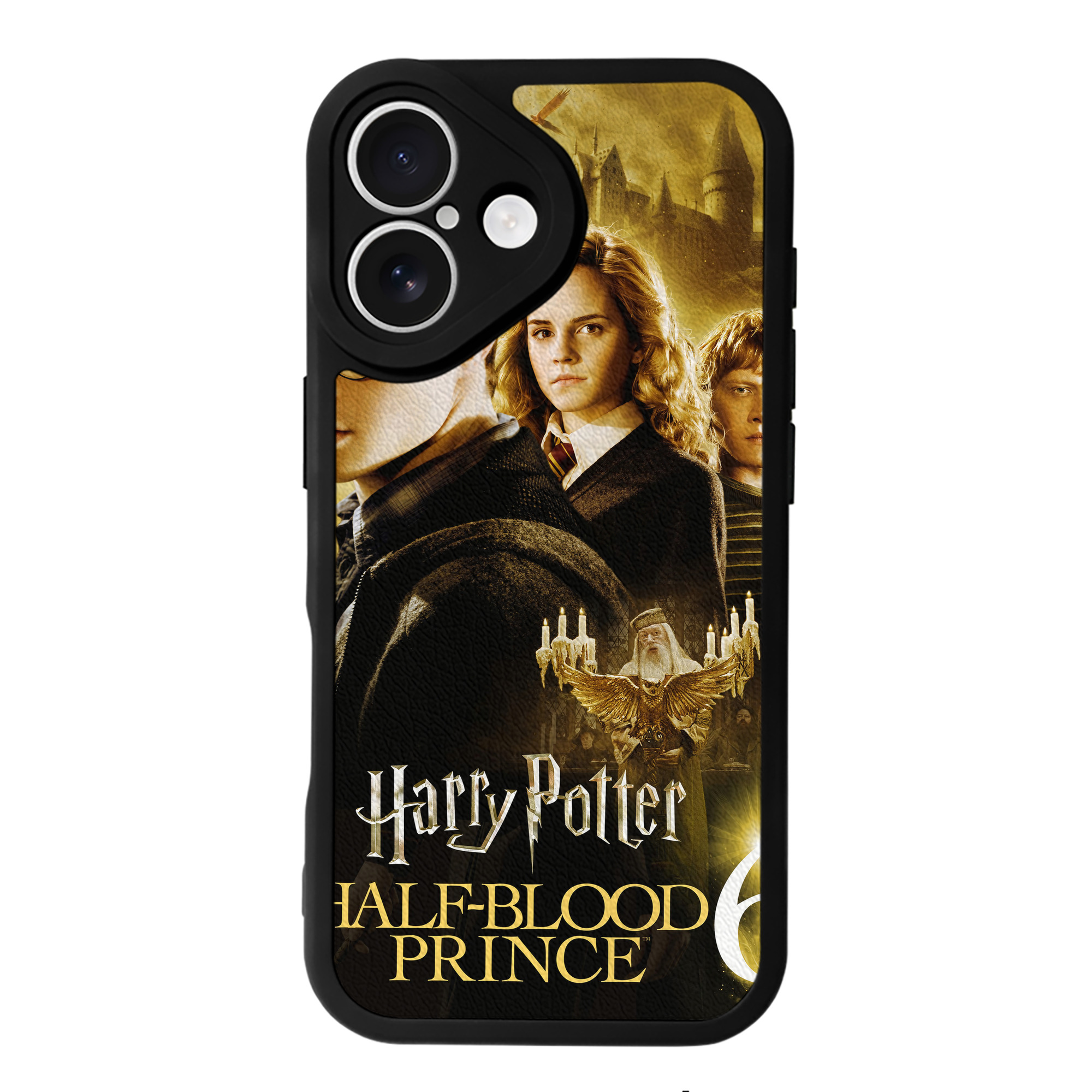 （画像用） Harry Potter ハリー・ポッターシリーズ 【iPhone 16シリーズ対応】シリコンスマホケース（レザー調） 材質：シリコン